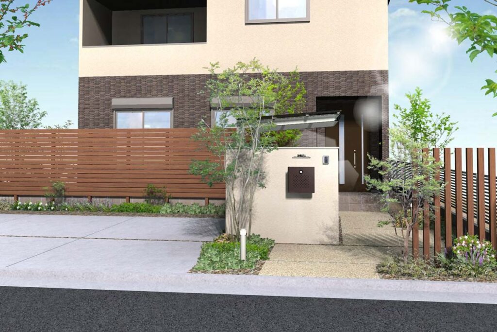 セミクローズ外構｜桑和