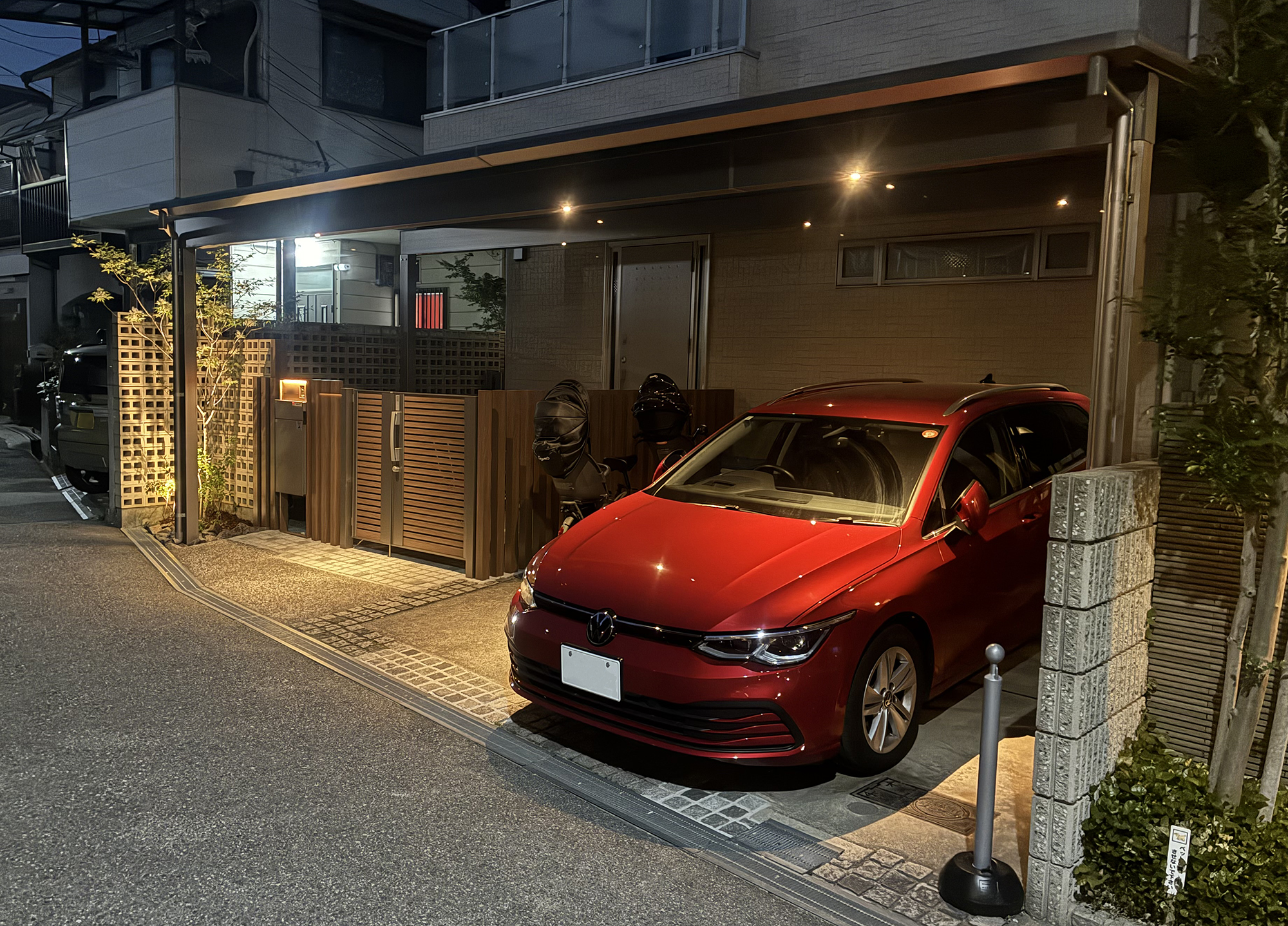 カーポート_ダウンライト｜桑和スタッフブログ