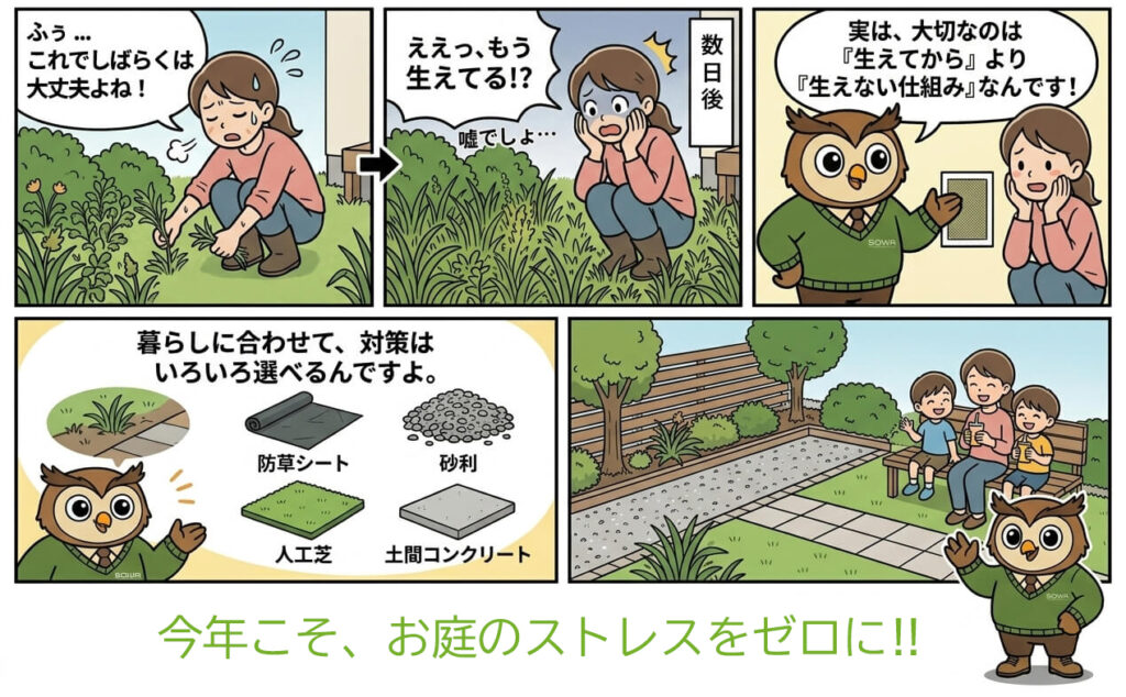 雑草対策｜桑和ブログ