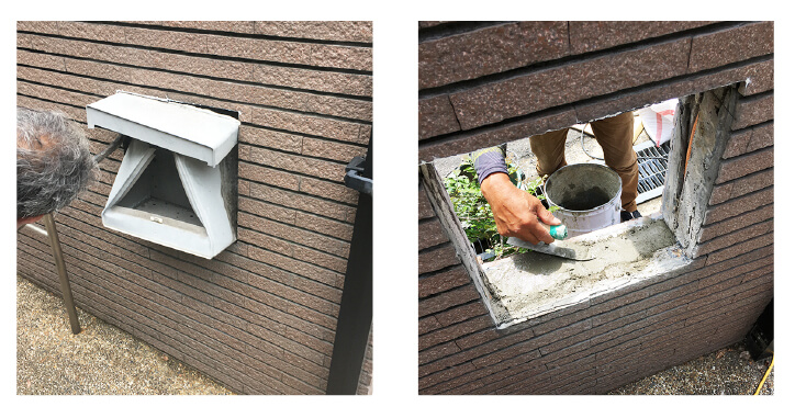 ポスト交換工事｜桑和